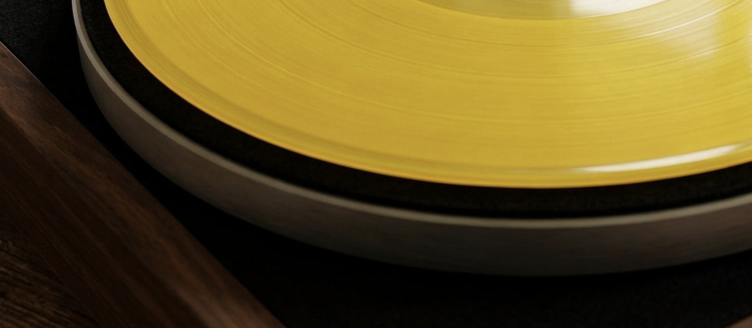 Yellow Kräftsound sonora disc
